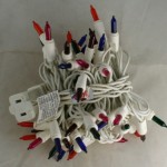 light string,white cord,miniature